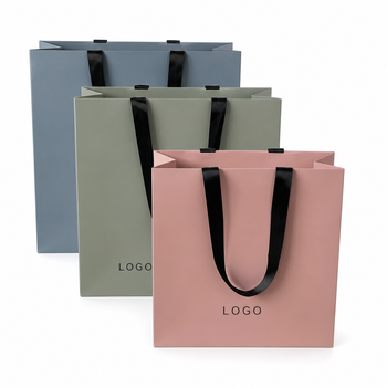 Matte laminated gift bag